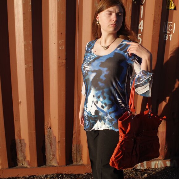 Women's Blouse By Pretty Women - Picture 1 of 13